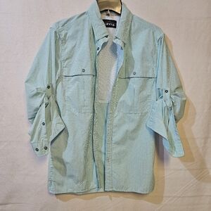 Orvis Light Blue Men's Fishing Shirt